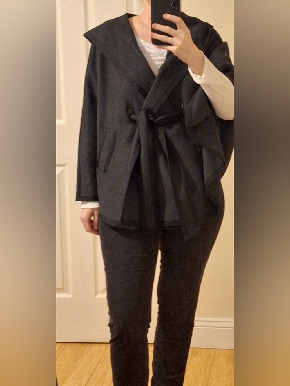 ♦️✨️AKEMI + KIN✨️♦️Anthropologie Hooded Wool Cape/Coat w/ Hood